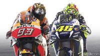 Clash of The Titans: Rivalitas Panas Valentino Rossi-Marc Marquez