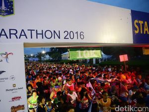 Pelari Kenya Juarai Jakarta Marathon 2016