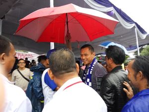 Di Jakut, Agus Yudhoyono: Perjuangan Kita Bersama Tak Ingin Warga Digusur!