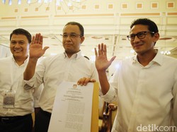 Tim Anies-Sandi Siap Gaungkan Salam Bersama di Pengundian Nomor Urut