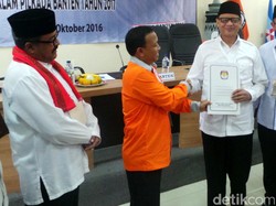 Wahidin Halim: Kita Bersyukur Dapat Nomor 1