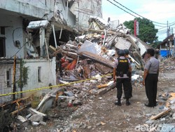Tim Gegana Datangi Lokasi Ledakan PHD Pondok Melati Bekasi