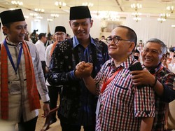 Salam Komando dengan Agus Yudhoyono, Ruhut Sitompul Disoraki: Huuu!