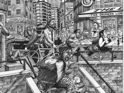 Lukisan Ini Gambarkan Masalah Kesehatan Manusia di Abad ke-21