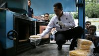 Buwas Musnahkan 32 Kg Sabu