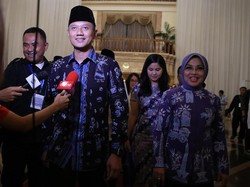 Tiba Pertama di Balai Sudirman, Agus-Sylvi Ditemani Ibas dan Annisa Pohan