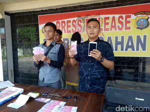 Polisi Tangkap Pembeli HP dengan Uang Palsu