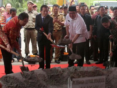 PLTU Bengkulu Mulai Dibangun