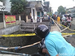 Begini Wujud Selokan Besar di Pagarsih Bandung Tempat Hanyutnya Mobil dan Motor