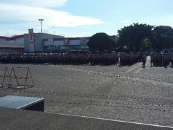 Polda Metro Jaga Ketat Pengambilan Nomor Urut Pasangan Cagub DKI Jakarta