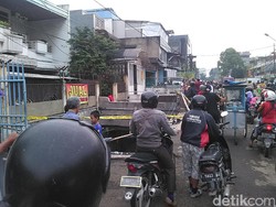 Lokasi Hanyutnya Mobil dan Motor di Jalan Pagarsih Jadi Tontonan Warga