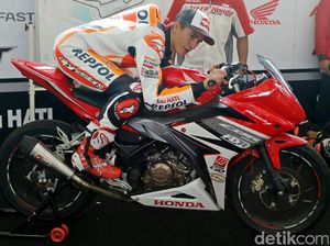 Marquez Latih Pebalap Muda di Sentul
