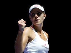 Atasi Halep Straight Set, Kerber Dekati Semifinal