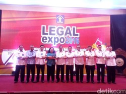 Gelar Legal Expo, Kemenkum HAM: Semoga Pembangunan Hukum Lebih Baik