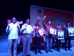 Agus, Ahok dan Anies Serukan Kampanye Damai dan Adu Jargon, Keren Mana?