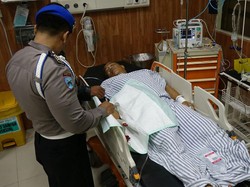 Dibacok Pencuri, Jari Tangan Anggota Polisi ini Nyaris Putus