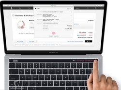 Begini Tampilan OLED Touch Panel di MacBook
