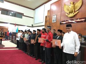 Makna Nomor Urut Bagi 6 Cagub-Cawagub di Pilgub Aceh