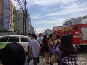 Genset Korslet, Sebuah Gedung di Gambir Mengalami Kebakaran Kecil
