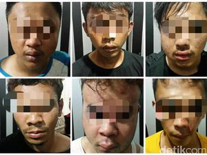 Polisi Ringkus Enam Begal Sadis Bersenjata Tajam di Sukabumi