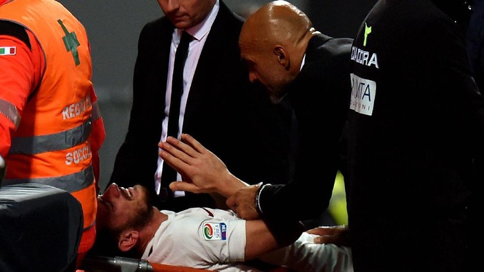 Cedera Florenzi Bikin Kemenangan Roma Terasa Hambar