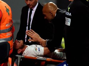 Cedera Florenzi Bikin Kemenangan Roma Terasa Hambar