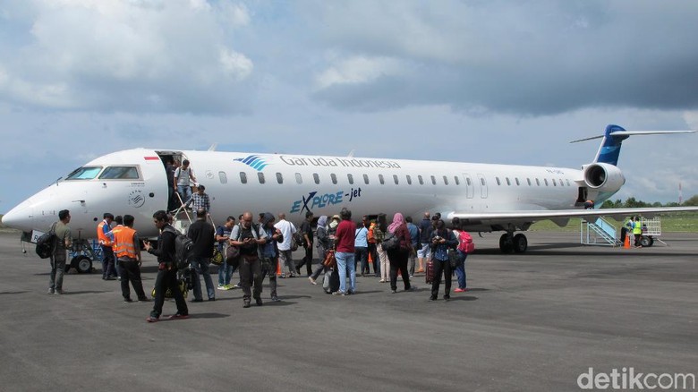 Ilustrasi pesawat Garuda Indonesia (Afif/detikTravel) Ilustrasi pesawat Garuda Indonesia (Afif/detikTravel)