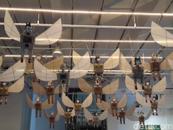 Heri Dono Boyong Karya Seni Smiling Angels from the Sky ke Hong Kong