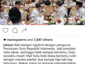 Saat Jokowi Kangen Ngobrol dengan Guru karena Sibuk Jadi Presiden