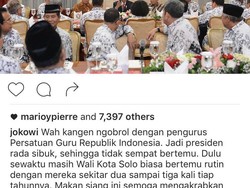 Saat Jokowi Kangen Ngobrol dengan Guru karena Sibuk Jadi Presiden