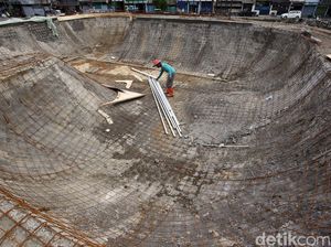 Ada Skateboard Park Berstandar Internasional di Kalijodo