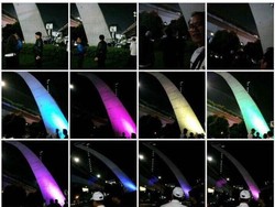 Patung Pancoran Kini Tampil Lebih Colorful