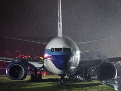 Pesawat Calon Wapres Donald Trump Tergelincir di New York