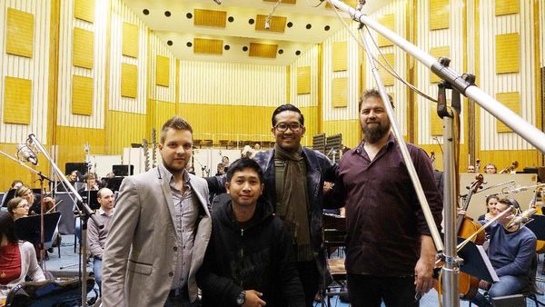 Intip Proses Rekaman SamSonS di Budapest