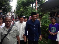 Djarot Janjikan Sodetan dan Embung untuk Cegah Banjir di Pasar Rebo