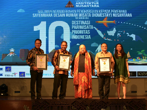 Menpar Umumkan Pemenang Sayembara Arsitektur Nusantara