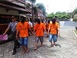 Lima Komplotan Maling Antar Provinsi Berhasil Ditangkap