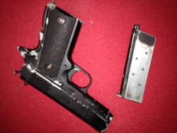 Senpi Milik Dishub DKI yang Tarik Pungli Sopir Truk Ternyata Bodong