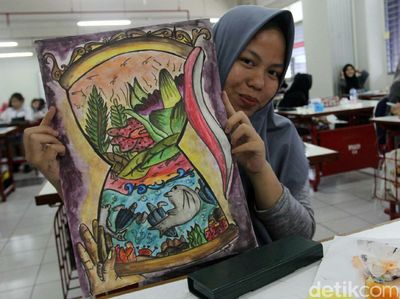 Menggambar Tingkatkan Rasa Cinta Lingkungan