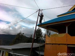 Target Pemerintah: 80% Papua Terang Benderang di 2019