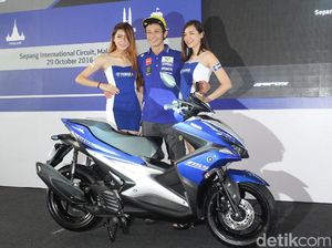 Valentino Rossi Luncurkan Yamaha Aerox
