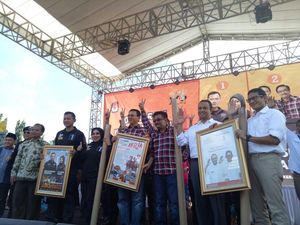 Cagub-Cawagub DKI Teken Deklarasi Kampanye Damai, Siap Terpilih dan Tidak