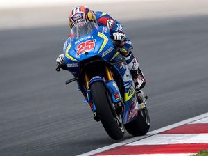 Vinales Tercepat Setelah Ungguli Marquez dan Lorenzo