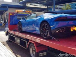 Di Singapura, Pengendara Lambo Ugal-ugalan Ditahan Polisi, Mobil Disita
