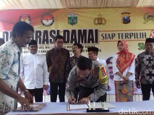 Paslon Wali Kota Batu Deklarasi Siap Terpilih dan Tidak