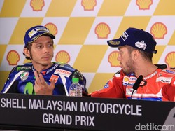 Andrea Dovizioso Dikontrak Petronas Yamaha, Begini Kata Valentino Rossi