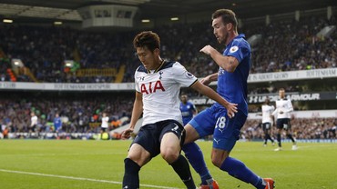 Duel Sayap-Sayap Spurs dan Leicester Berakhir Imbang