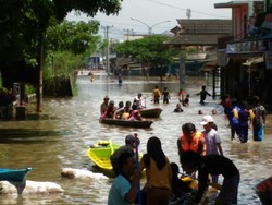 Dusun Simargalih Karawang Banjir, Bukan karena Luapan Waduk Saguling