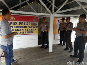 Polisi Dirikan Pos Apung Cegah Kejahatan di Perairan Sumut
