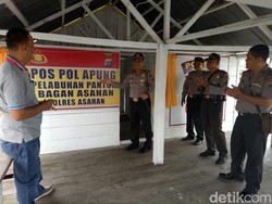 Polisi Dirikan Pos Apung Cegah Kejahatan di Perairan Sumut
